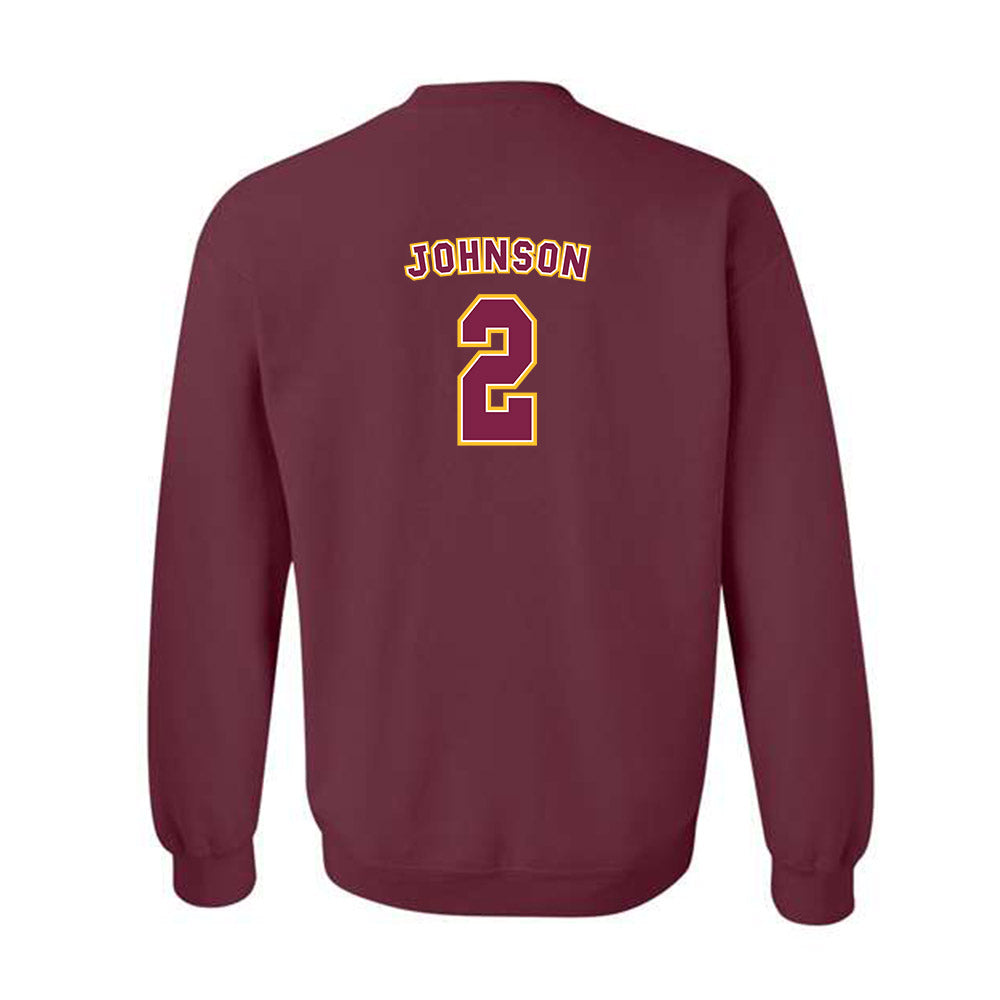 Arizona State - NCAA Men's Basketball : Anthony Johnson - Sports Shersey Crewneck Sweatshirt-1