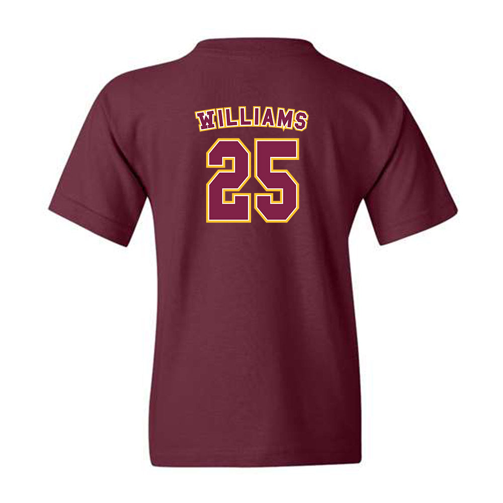 Arizona State - NCAA Men's Basketball : Jordan Williams - Sports Shersey Youth T-Shirt