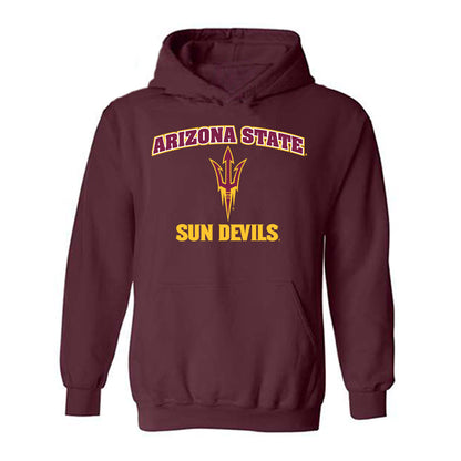 Arizona State - NCAA Men's Basketball : Jordan Williams - Sports Shersey Hooded Sweatshirt