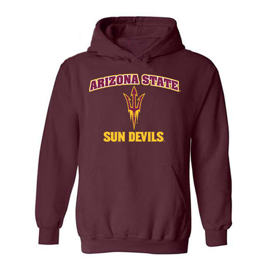 Arizona State - NCAA Men's Basketball : Amier Ali - Sports Shersey Hooded Sweatshirt