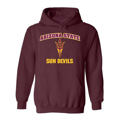 Arizona State - NCAA Women's Basketball : Deborah Davenport - Sports Shersey Hooded Sweatshirt-0