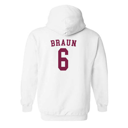 Arizona State - NCAA Men's Basketball : Connor Braun - Sports Shersey Hooded Sweatshirt