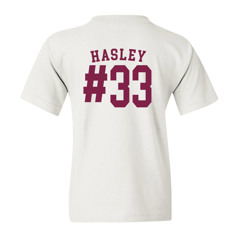Arizona State - NCAA Men's Ice Hockey : Connor Hasley - Sports Shersey Youth T-Shirt-1