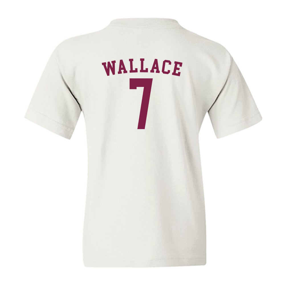 Arizona State - NCAA Men's Basketball : Vijay Wallace - Sports Shersey Youth T-Shirt-1