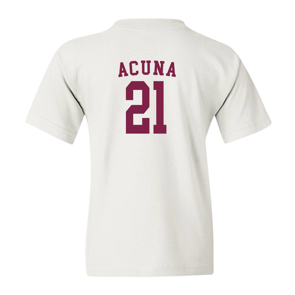 Arizona State - NCAA Softball : Yannixa Acuna - Sports Shersey Youth T-Shirt-1