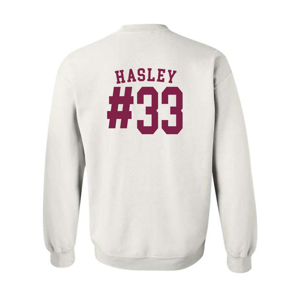 Arizona State - NCAA Men's Ice Hockey : Connor Hasley - Sports Shersey Crewneck Sweatshirt-1