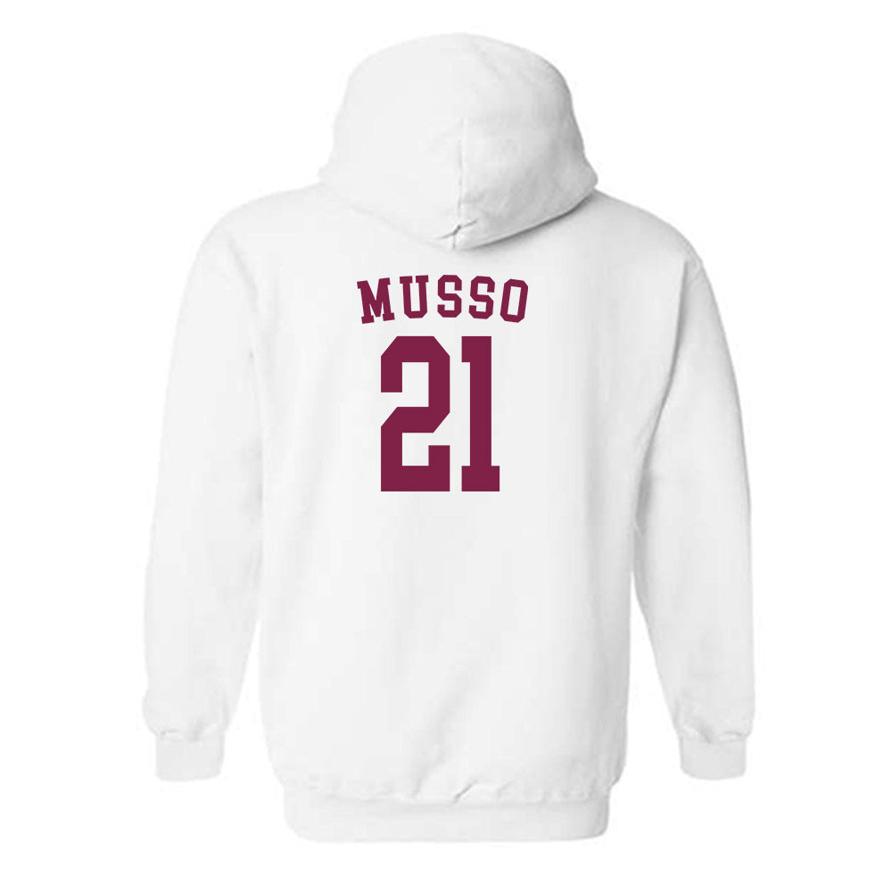 Arizona State - NCAA Baseball : Austin Musso - Sports Shersey Hooded Sweatshirt-1