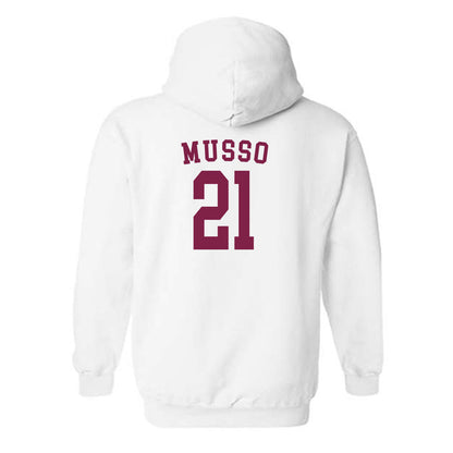 Arizona State - NCAA Baseball : Austin Musso - Sports Shersey Hooded Sweatshirt-1