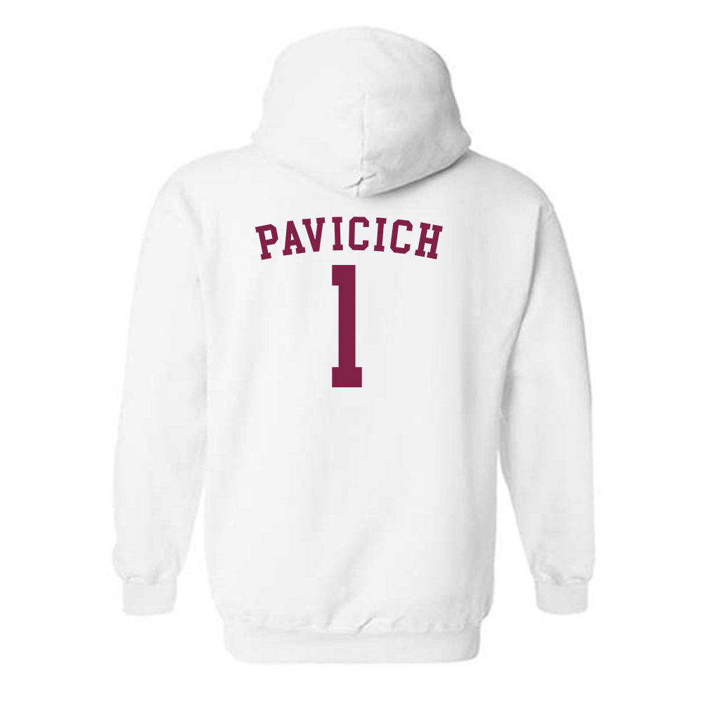 Arizona State - NCAA Men's Ice Hockey : Luke Pavicich - Sports Shersey Hooded Sweatshirt