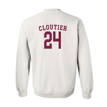 Arizona State - NCAA Men's Ice Hockey : Justin Cloutier - Sports Shersey Crewneck Sweatshirt-1