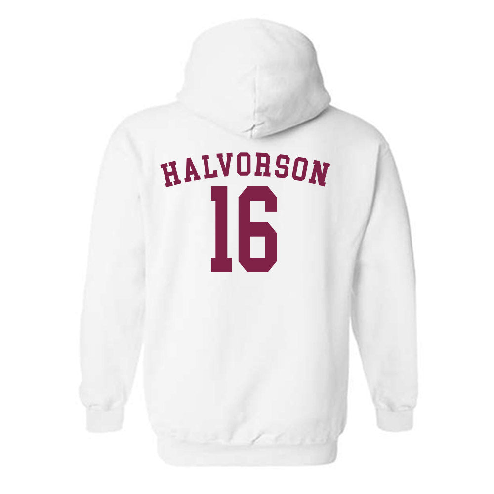 Arizona State - NCAA Baseball : Wyatt Halvorson - Sports Shersey Hooded Sweatshirt-1