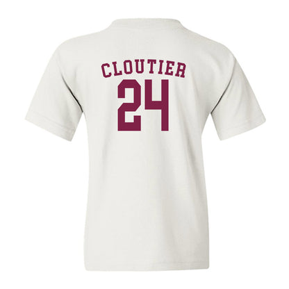Arizona State - NCAA Men's Ice Hockey : Justin Cloutier - Sports Shersey Youth T-Shirt-1