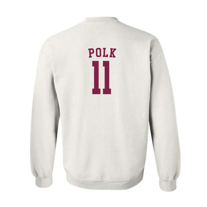 Arizona State - NCAA Men's Basketball : Kash Polk - Sports Shersey Crewneck Sweatshirt-1