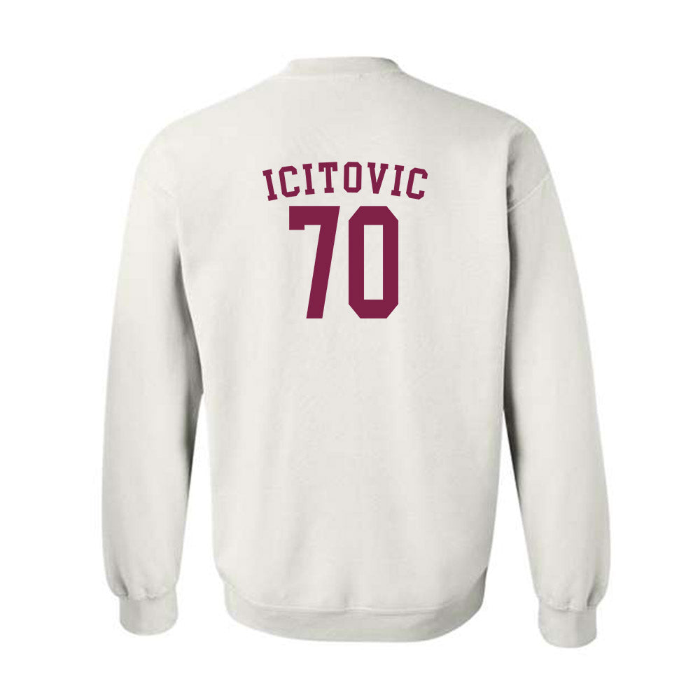 Arizona State - NCAA Men's Basketball : Jovan Icitovic - Sports Shersey Crewneck Sweatshirt-1