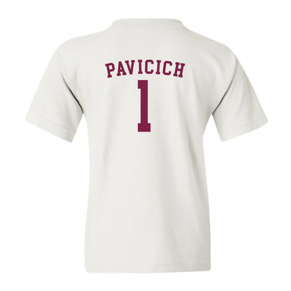 Arizona State - NCAA Men's Ice Hockey : Luke Pavicich - Sports Shersey Youth T-Shirt