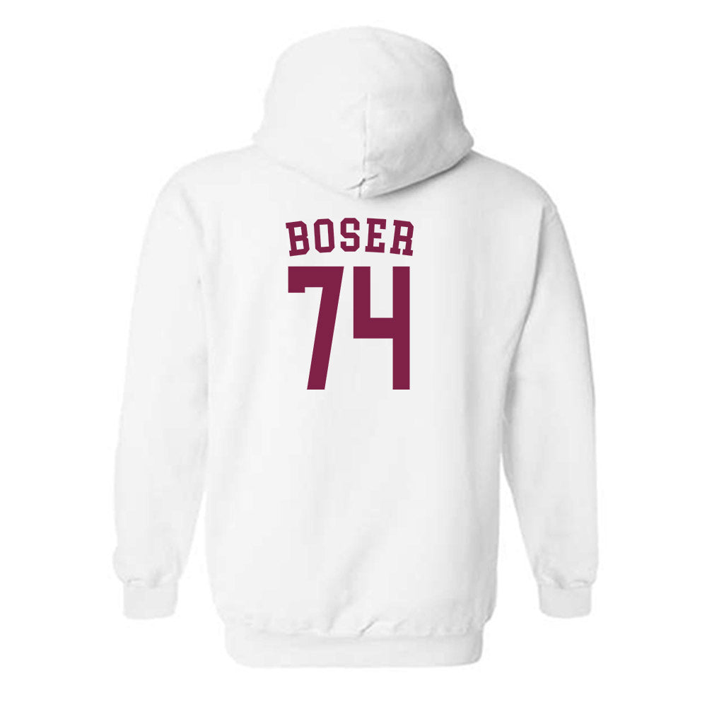 Arizona State - NCAA Men's Ice Hockey : Brasen Boser - Sports Shersey Hooded Sweatshirt-1