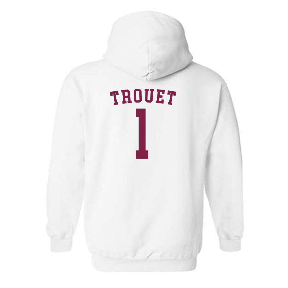 Arizona State - NCAA Men's Basketball : Santiago Trouet - Sports Shersey Hooded Sweatshirt-1