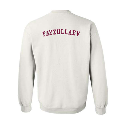 Arizona State - NCAA Wrestling : Azizbek Fayzullaev - Sports Shersey Crewneck Sweatshirt-1