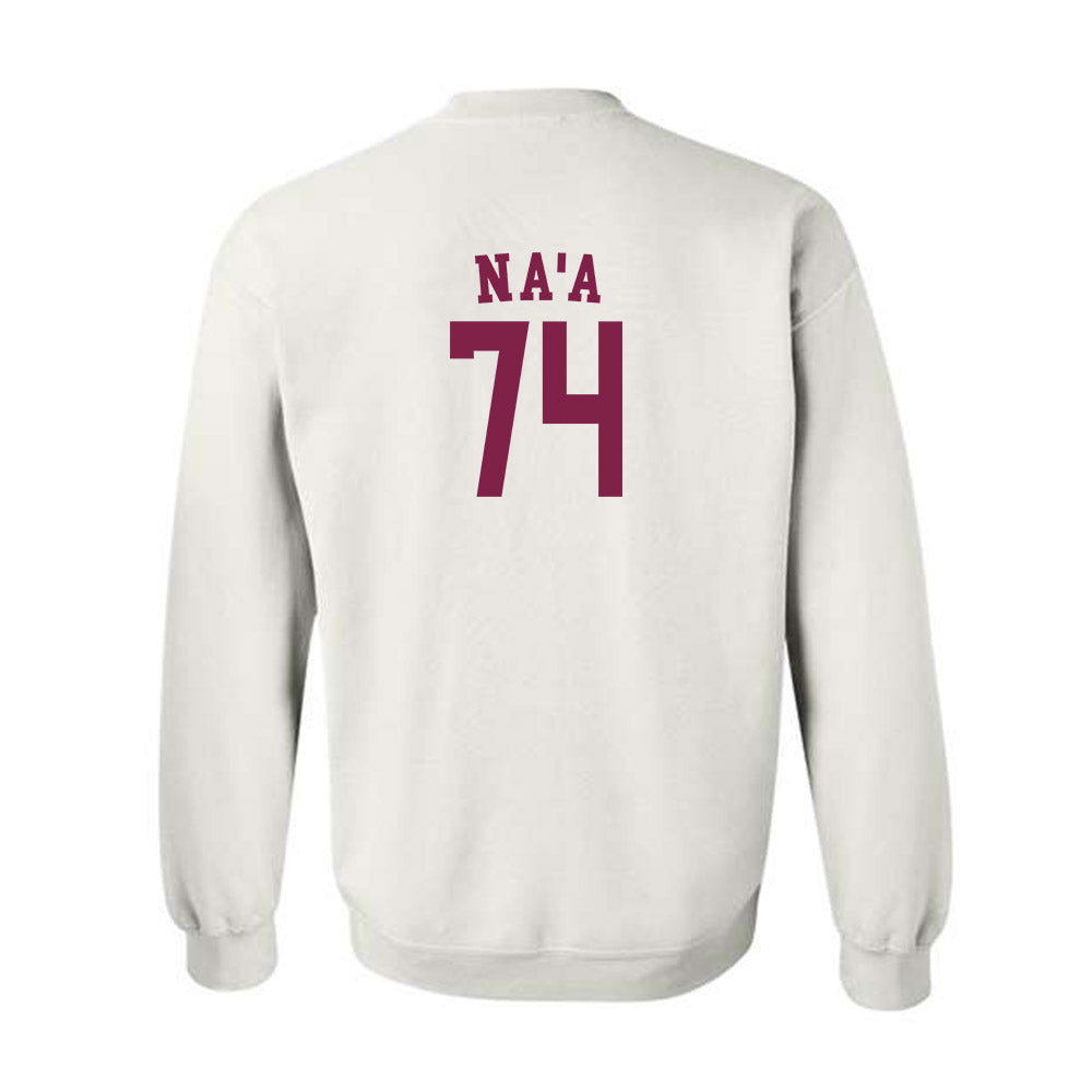 Arizona State - NCAA Football : Sean Na'a - Sports Shersey Crewneck Sweatshirt-1