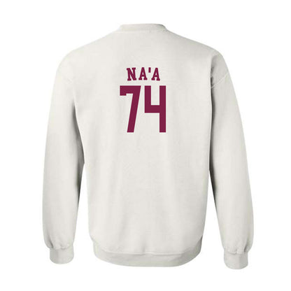 Arizona State - NCAA Football : Sean Na'a - Sports Shersey Crewneck Sweatshirt-1