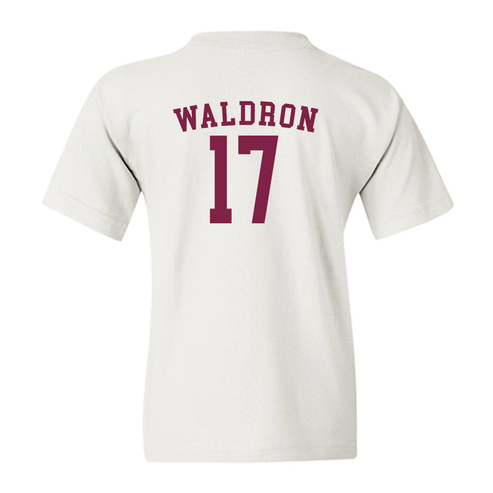 Arizona State - NCAA Men's Ice Hockey : Johnny Waldron - Sports Shersey Youth T-Shirt-1