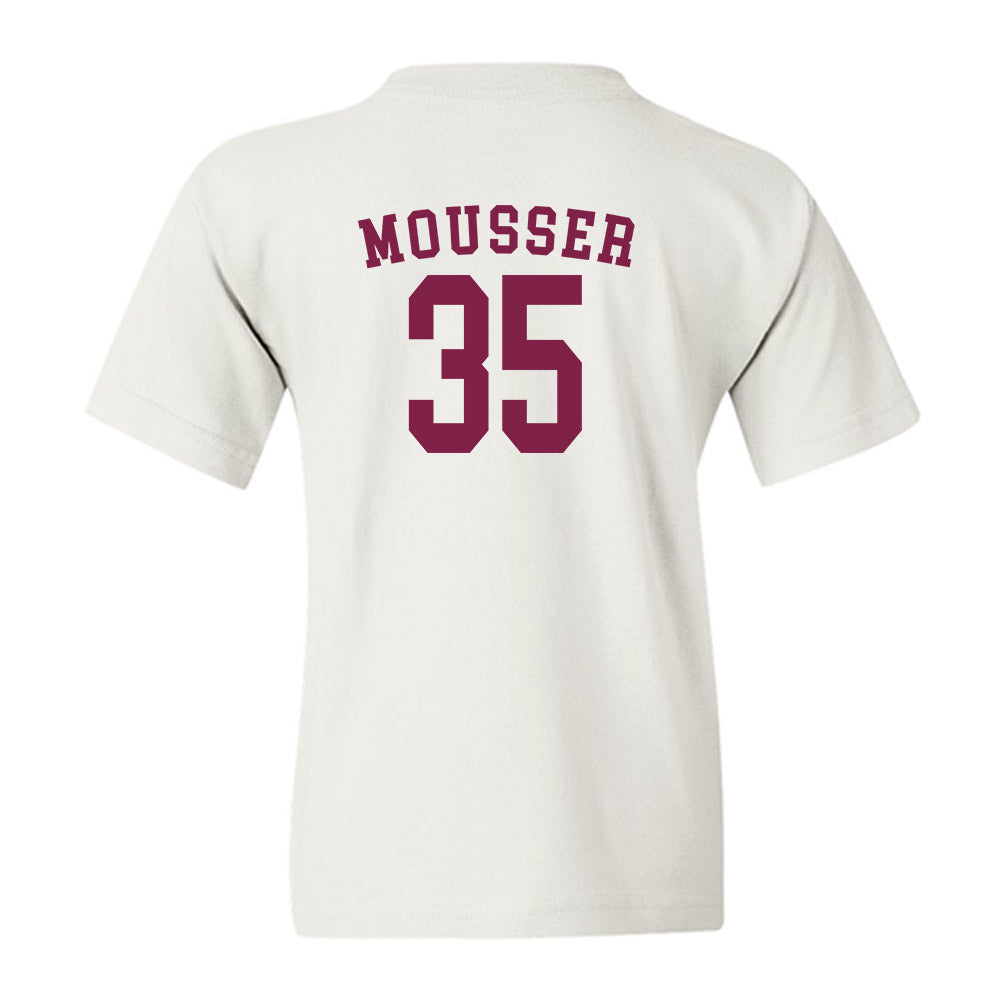 Arizona State - NCAA Baseball : Max Mousser - Sports Shersey Youth T-Shirt-1