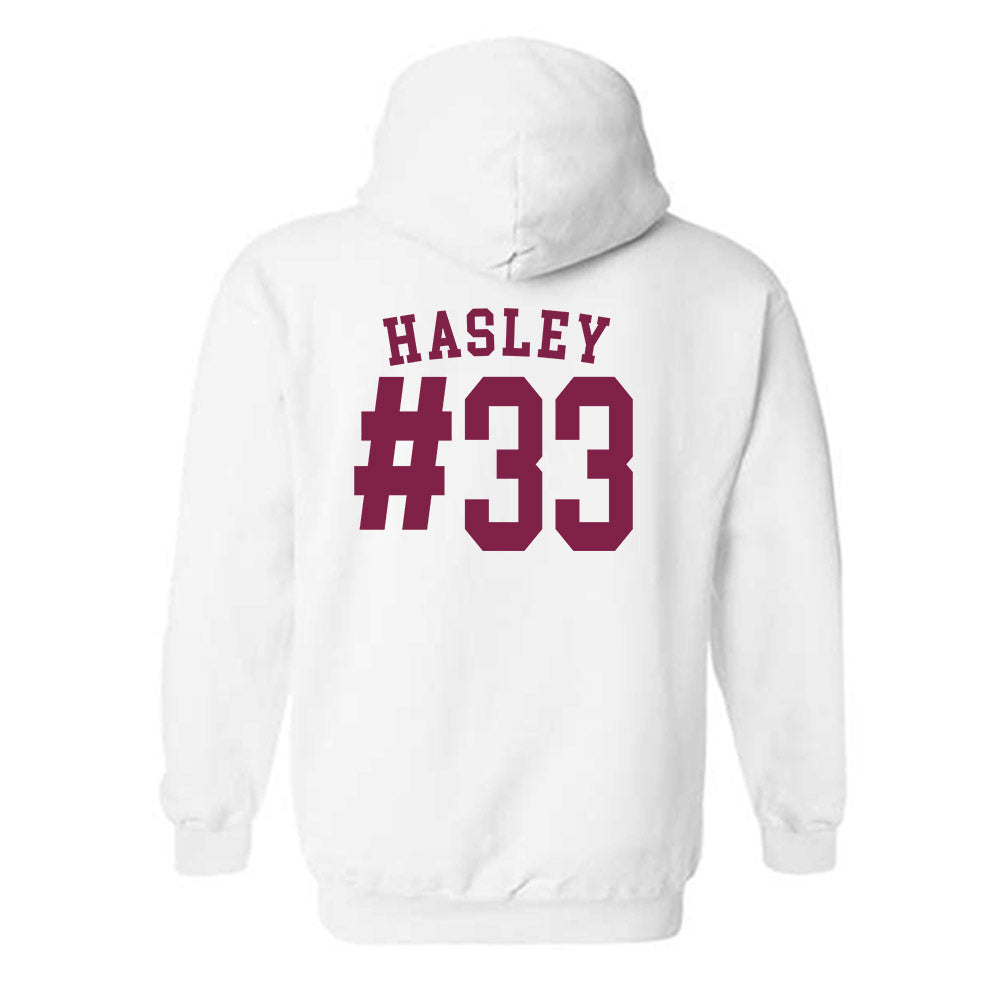 Arizona State - NCAA Men's Ice Hockey : Connor Hasley - Sports Shersey Hooded Sweatshirt-1