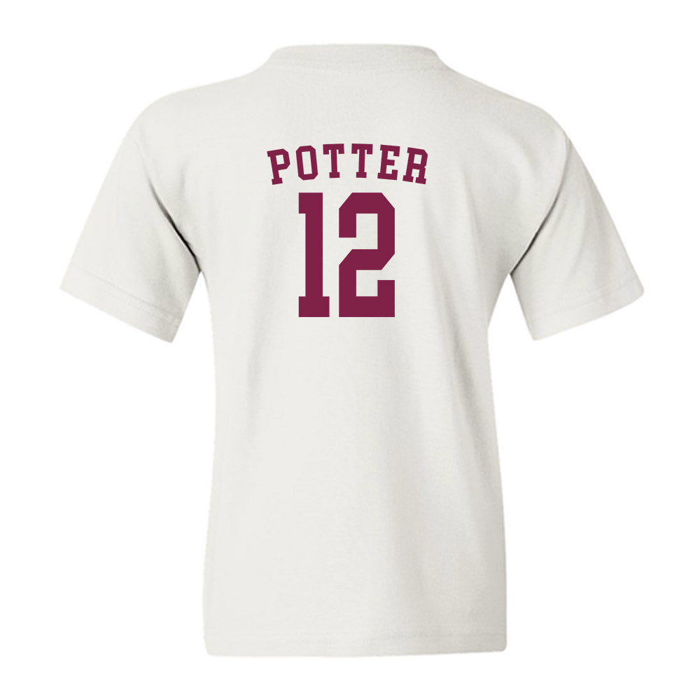 Arizona State - NCAA Men's Ice Hockey : Cullen Potter - Sports Shersey Youth T-Shirt-1