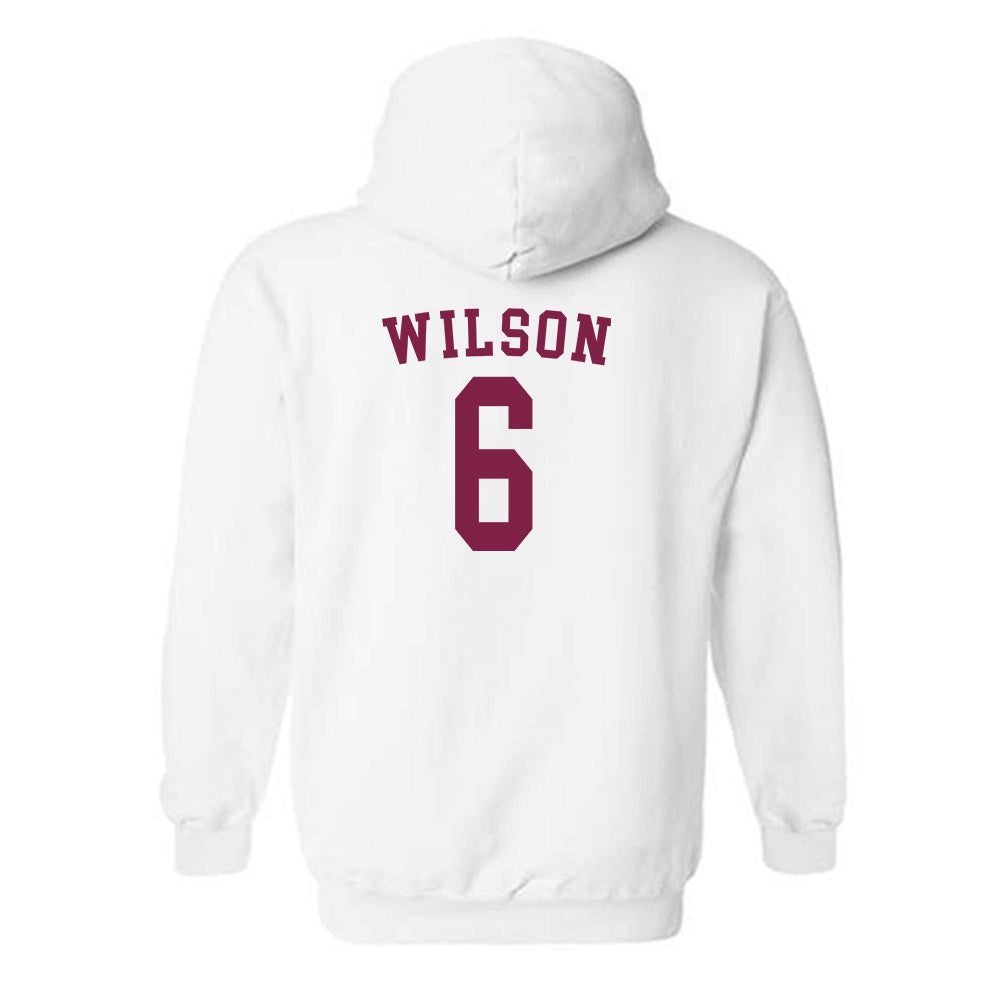 Arizona State - NCAA Football : Adrian Wilson - Sports Shersey Hooded Sweatshirt-1