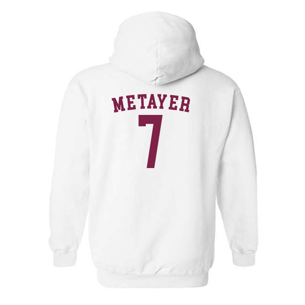 Arizona State - NCAA Football : Chamon Metayer - Sports Shersey Hooded Sweatshirt-1