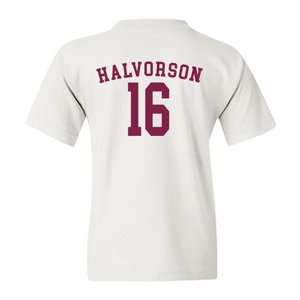 Arizona State - NCAA Baseball : Wyatt Halvorson - Sports Shersey Youth T-Shirt-1