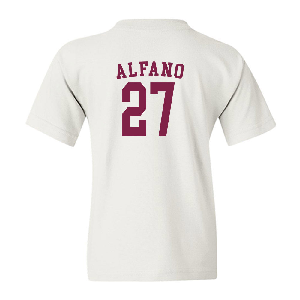 Arizona State - NCAA Men's Ice Hockey : Sam Alfano - Sports Shersey Youth T-Shirt-1