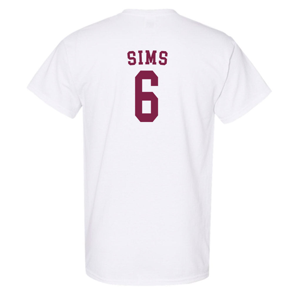 Arizona State - NCAA Football : Jeff Sims - Sports Shersey T-Shirt-1