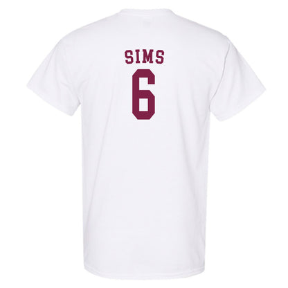 Arizona State - NCAA Football : Jeff Sims - Sports Shersey T-Shirt-1
