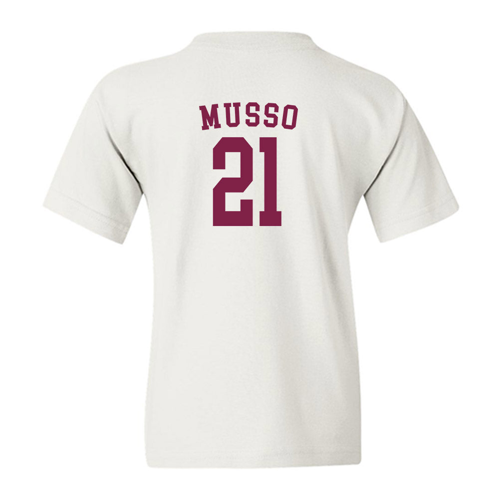 Arizona State - NCAA Baseball : Austin Musso - Sports Shersey Youth T-Shirt-1