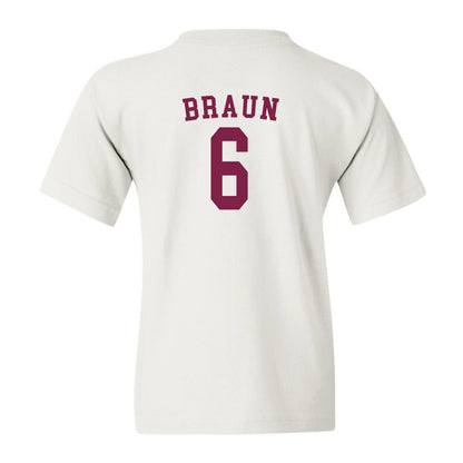 Arizona State - NCAA Men's Basketball : Connor Braun - Sports Shersey Youth T-Shirt