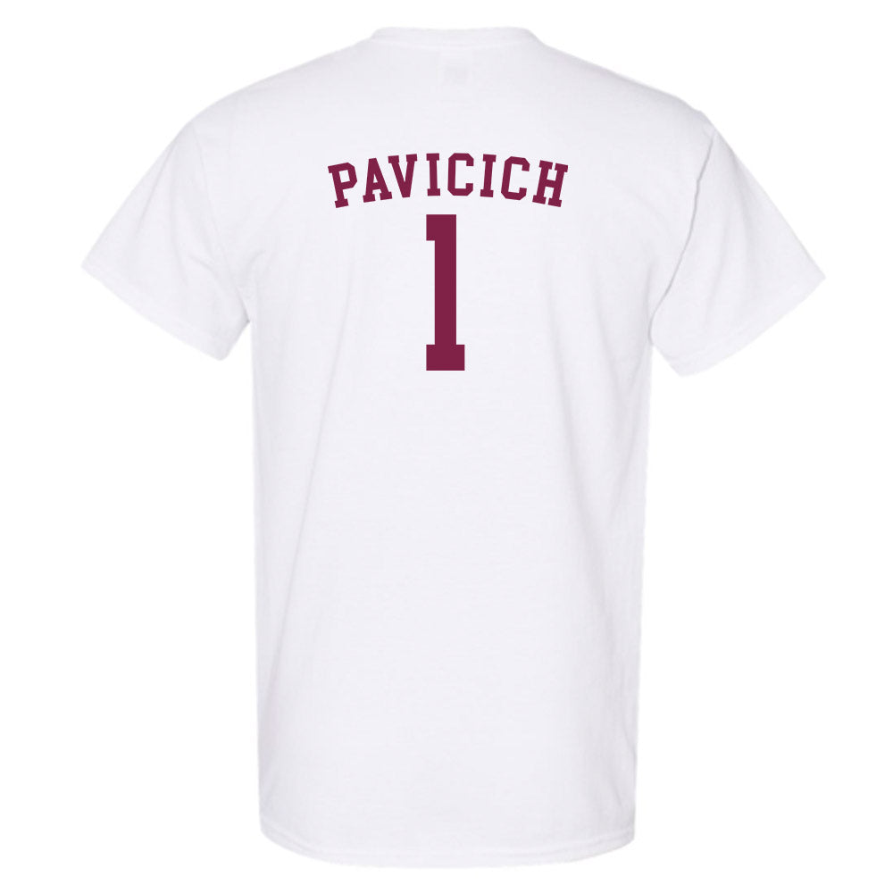 Arizona State - NCAA Men's Ice Hockey : Luke Pavicich - Sports Shersey T-Shirt