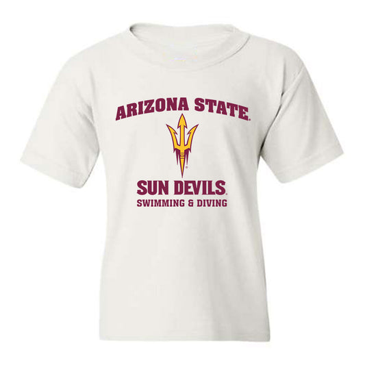 Arizona State - NCAA Men's Swimming & Diving : Jonny Kulow - Youth T-Shirt Sports Shersey