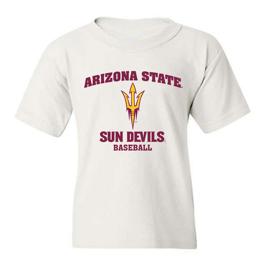 Arizona State - NCAA Baseball : Wyatt Halvorson - Sports Shersey Youth T-Shirt-0