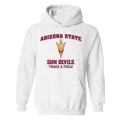 Arizona State - NCAA Men's Track & Field : James Bauman - Sports Shersey Hooded Sweatshirt