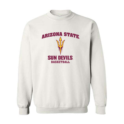 Arizona State - NCAA Men's Basketball : Santiago Trouet - Sports Shersey Crewneck Sweatshirt-0