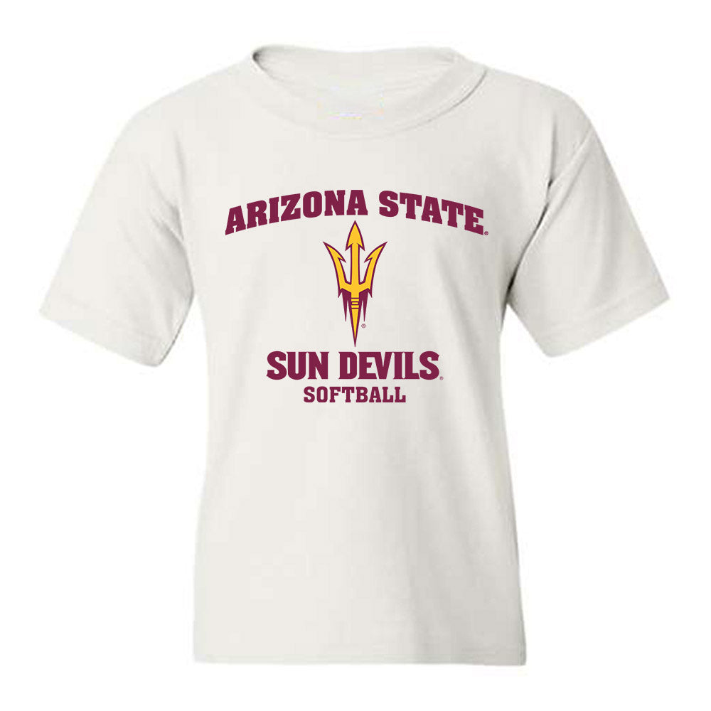 Arizona State - NCAA Softball : Sydney Saenz - Sports Shersey Youth T-Shirt-0