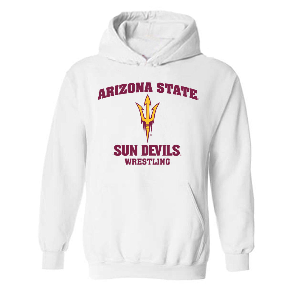 Arizona State - NCAA Wrestling : Cael Valencia - Sports Shersey Hooded Sweatshirt