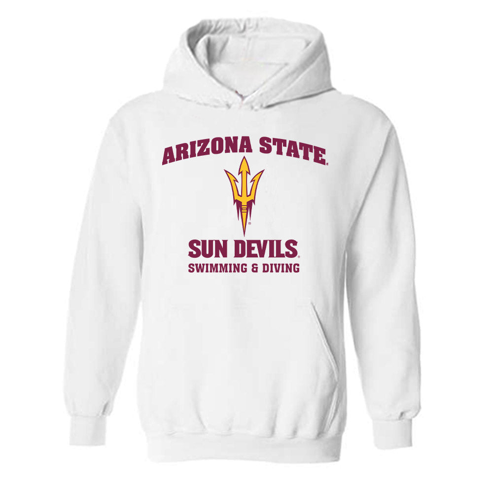 Arizona State - NCAA Women's Swimming & Diving : Kayden Hayes - Sports Shersey Hooded Sweatshirt-0