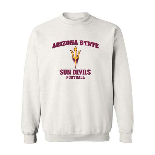 Arizona State - NCAA Football : Jake Fette - Sports Shersey Crewneck Sweatshirt-0