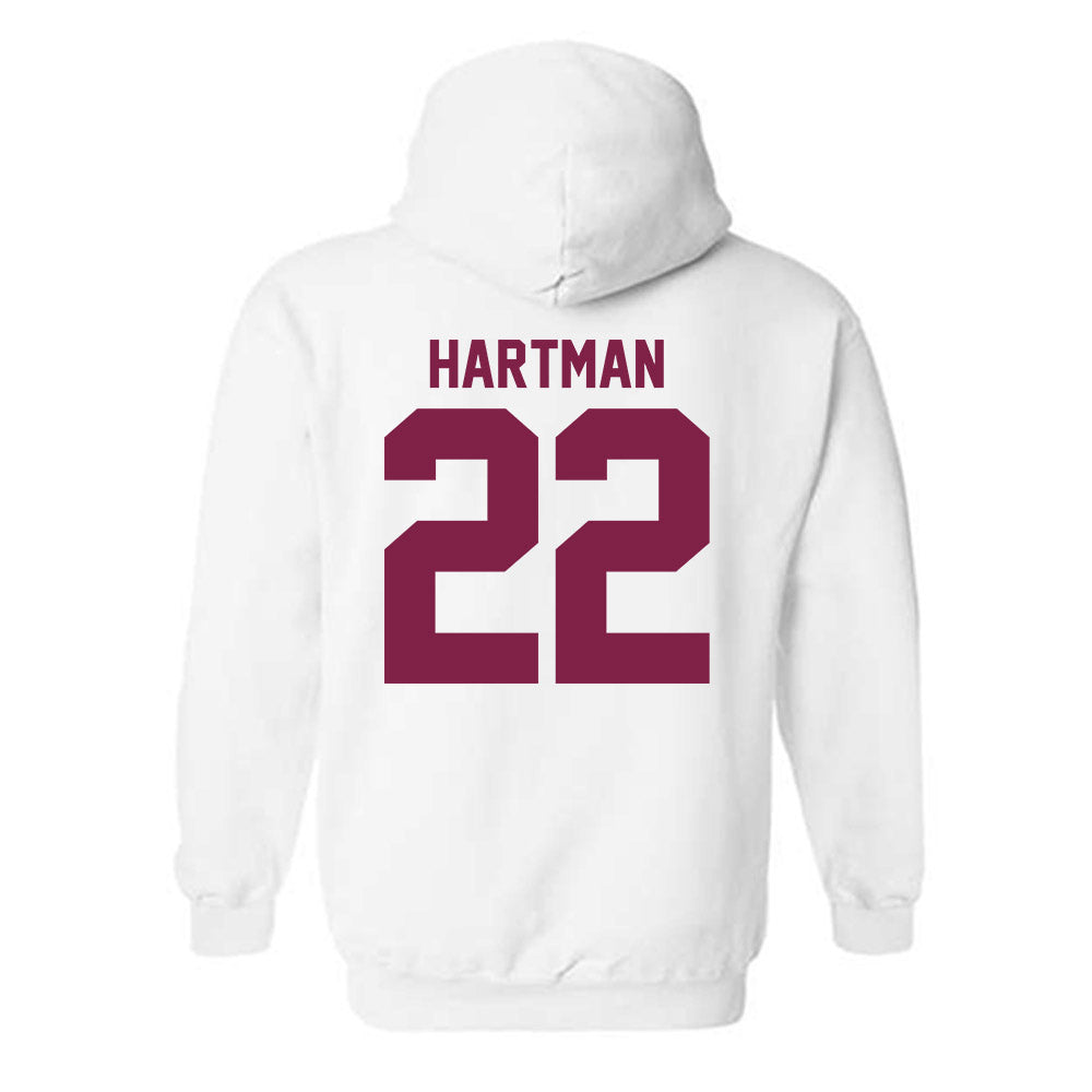 Arizona State - NCAA Women's Soccer : Oona Hartman - Replica Shersey Hooded Sweatshirt-1