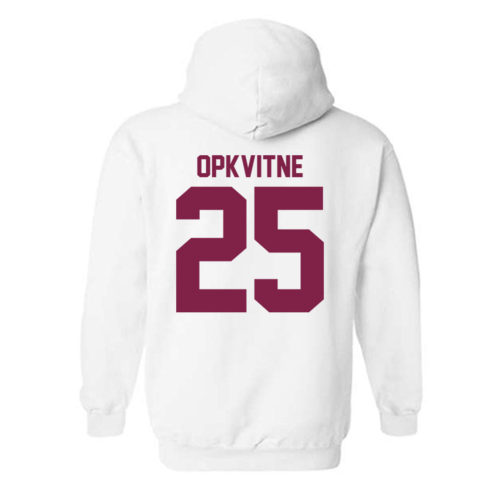 Arizona State - NCAA Women's Soccer : Ella Opkvitne - Replica Shersey Hooded Sweatshirt