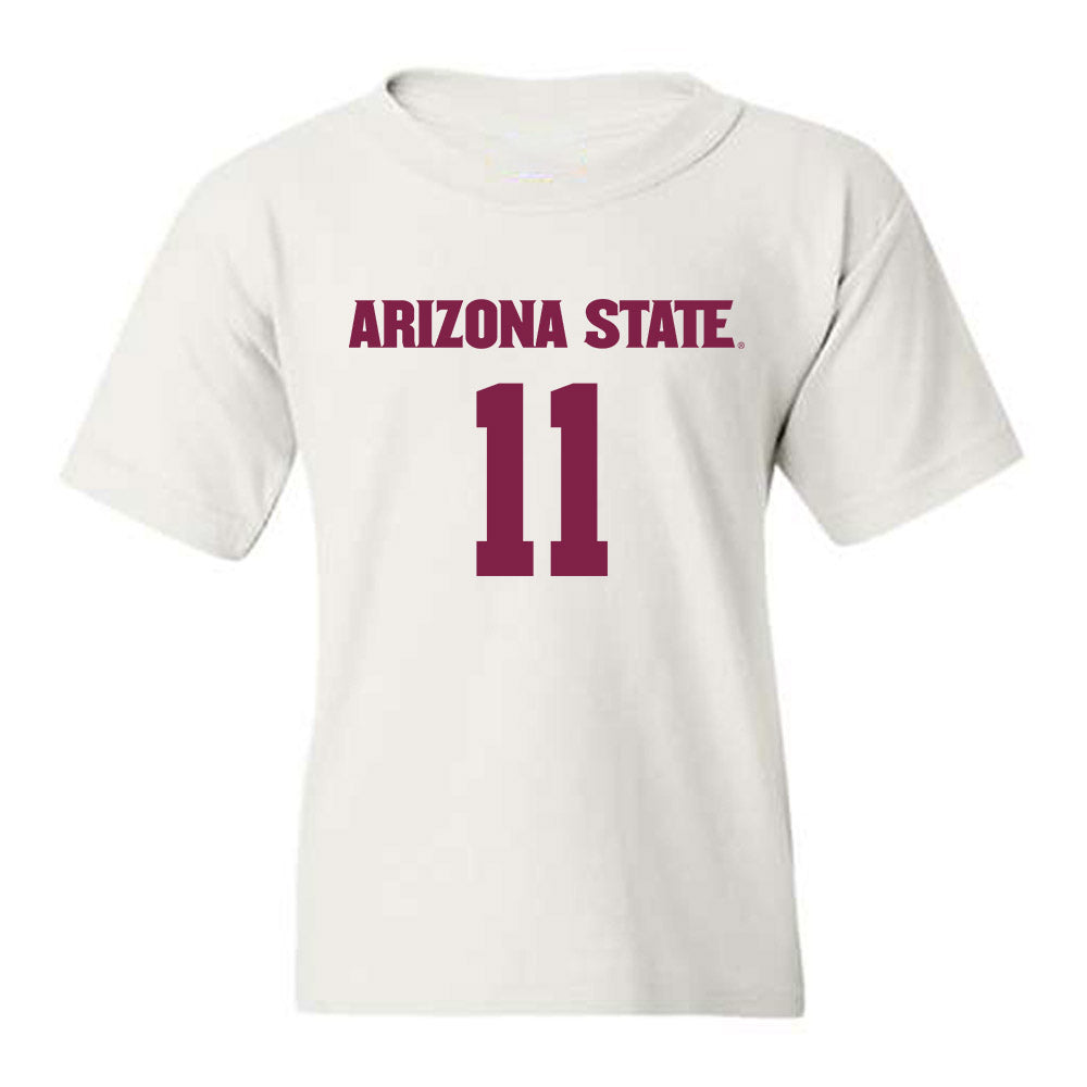 Arizona State - NCAA Women's Soccer : Addison Baltodano - Replica Shersey Youth T-Shirt-0