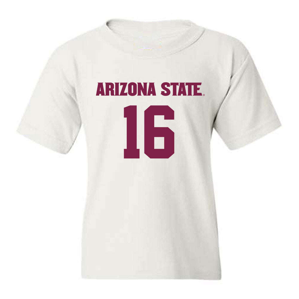 Arizona State - NCAA Women's Soccer : Pauline Nelles - Replica Shersey Youth T-Shirt