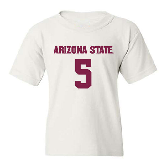 Arizona State - NCAA Women's Soccer : Lucy Fazackerley - Replica Shersey Youth T-Shirt-0